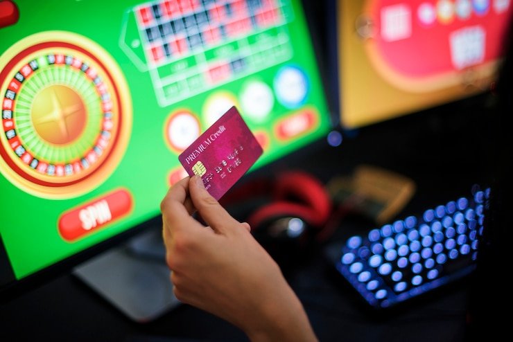 Antarmuka live dealer di aplikasi Android megaseloto menampilkan meja blackjack dengan dealer langsung